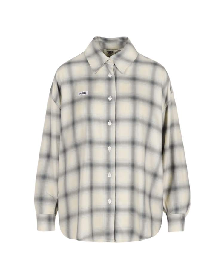 WHITE PLAID